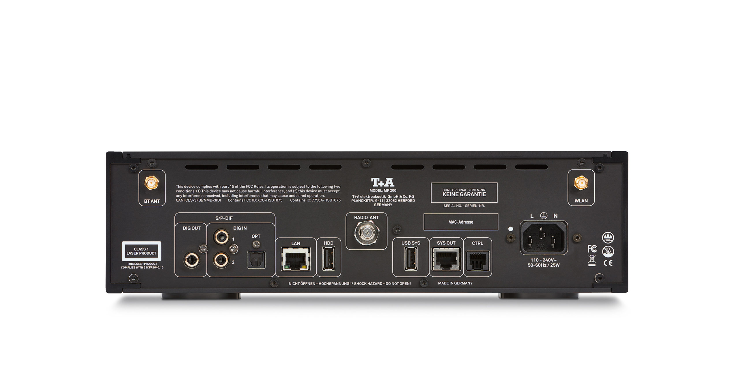 Giải Mã Streaming SACD T+A MP200 (G3)